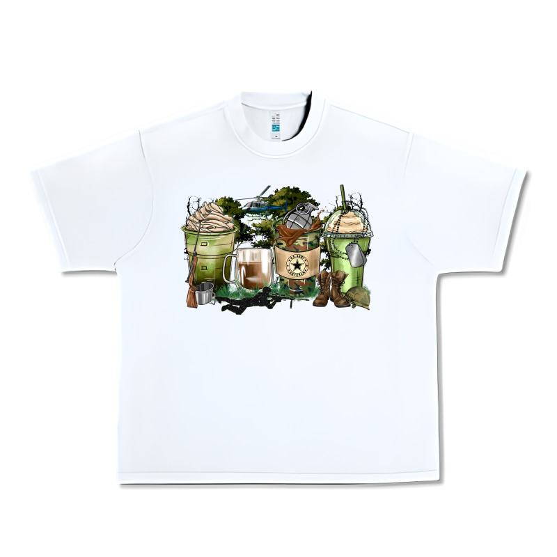 Veteran Coffee Cups Urban Heavy Tee by Zillion Design Studio | Teevron