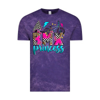 Cloud Purple bmx princess Vintage Tee - Zillion Design Studio