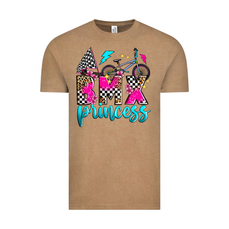 Bmx Princess Vintage Tee by Zillion Design Studio | Teevron