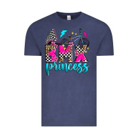 Vintage Denim bmx princess Vintage Tee - Zillion Design Studio