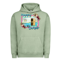 Pigment Oil Green Happy Camper Urban Hoodie - Bettercallsaul