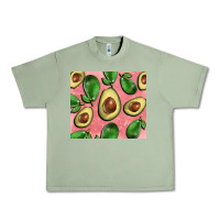 Oil Green avacado pink tumbler Urban Heavy Tee - BarkalooDesign