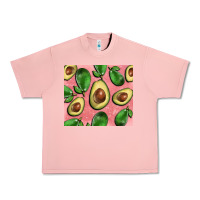 Salmon avacado pink tumbler Urban Heavy Tee - BarkalooDesign