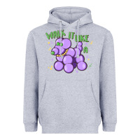 Heather Grey walk it like a Heavyweight Hoodie - MaliasSmallBusiness