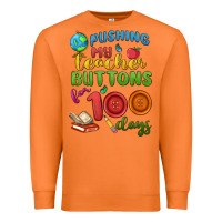 Carrot pushing my teacher buttons for 100 days Premium Sweatshirt - MaliasSmallBusiness