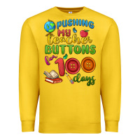 Lemon pushing my teacher buttons for 100 days Premium Sweatshirt - MaliasSmallBusiness