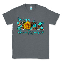 Charcoal Heather being a nana makes my life complete Classic Tee - AdoDesignShop