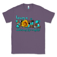 Lavender being a nana makes my life complete Classic Tee - AdoDesignShop