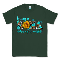 Sports Green being a nana makes my life complete Classic Tee - AdoDesignShop