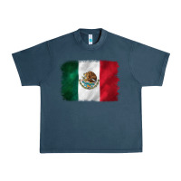 Midnight Navy mexican flag Urban Heavy Tee - CTS Tumbler Store