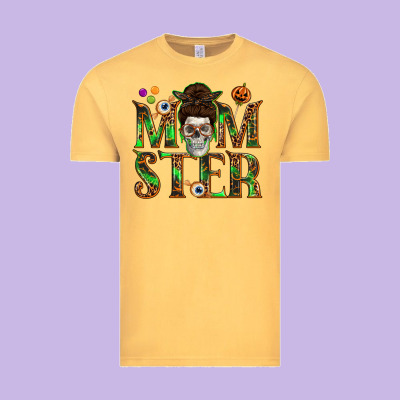 Momster Vintage Tee Designed By Texasbilliewilder
