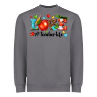 Storm love teacher life Heavyweight Sweatshirt - texasbilliewilder