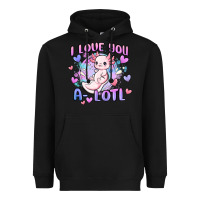 Black love you a lotl Heavyweight Hoodie - MaliasSmallBusiness