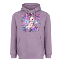 Lavender love you a lotl Heavyweight Hoodie - MaliasSmallBusiness