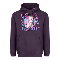 Plum love you a lotl Heavyweight Hoodie - MaliasSmallBusiness