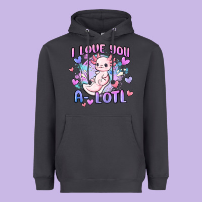Love You A Lotl Heavyweight Hoodie Designed By Maliassmallbusiness
