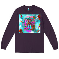 Plum summer break and school Long Sleeve Tee - AdoDesignShop