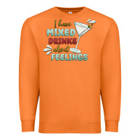 Carrot i have mixed drinks about feeling Premium Sweatshirt - MaliasSmallBusiness