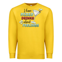 Lemon i have mixed drinks about feeling Premium Sweatshirt - MaliasSmallBusiness