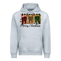 Heather Grey Merry Christmas Teeth Urban Hoodie - Bettercallsaul