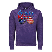Cloud Purple cousin crew Vintage Hoodie - Zillion Design Studio