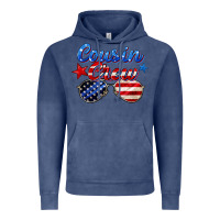 Vintage Denim cousin crew Vintage Hoodie - Zillion Design Studio