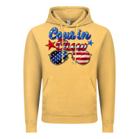 Vintage Mustard cousin crew Vintage Hoodie - Zillion Design Studio