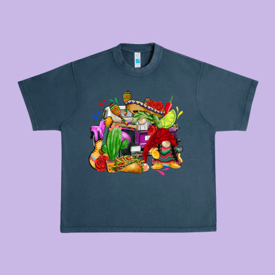 Mexican Gnomes Truck Urban Heavy Tee Designed By Cts Tumbler Store