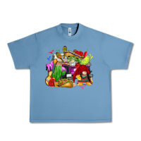 Pebble Blue mexican gnomes truck Urban Heavy Tee - CTS Tumbler Store
