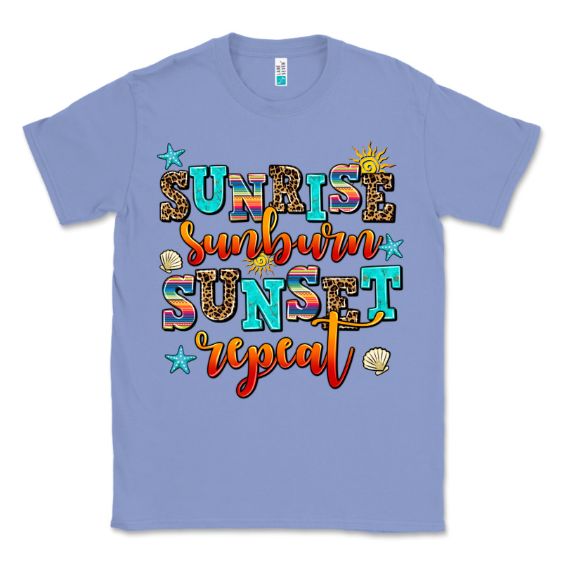 Sunrise Sunburn Sunset Repeat Classic Tee by AdoDesignShop | Teevron