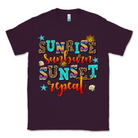 Plum sunrise sunburn sunset repeat Classic Tee - AdoDesignShop