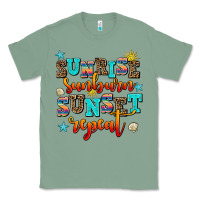 Sage sunrise sunburn sunset repeat Classic Tee - AdoDesignShop