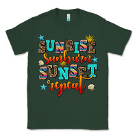 Sports Green sunrise sunburn sunset repeat Classic Tee - AdoDesignShop