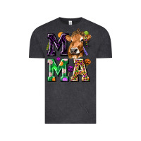 Vintage Black Mama Cow Halloween Vintage Tee - texasbilliewilder