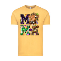 Vintage Mustard Mama Cow Halloween Vintage Tee - texasbilliewilder