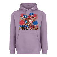Lavender moo rica Heavyweight Hoodie - MaliasSmallBusiness