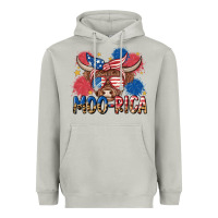 Moon Dust moo rica Heavyweight Hoodie - MaliasSmallBusiness