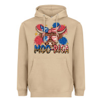 Mushroom moo rica Heavyweight Hoodie - MaliasSmallBusiness