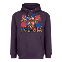 Plum moo rica Heavyweight Hoodie - MaliasSmallBusiness