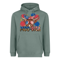 Sage moo rica Heavyweight Hoodie - MaliasSmallBusiness