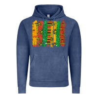 Black History Brushstroke Vintage Hoodie | Teevron