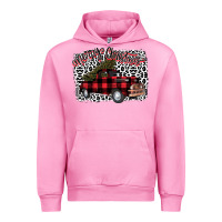 Fuchsia Pink merryy christmas truck Urban Hoodie - Bettercallsaul