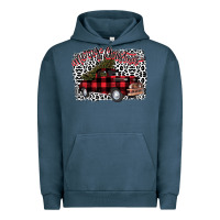 Pigment Midnight Navy merryy christmas truck Urban Hoodie - Bettercallsaul