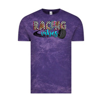 Cloud Purple racing vibes Vintage Tee - Zillion Design Studio