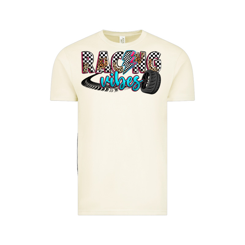 Racing Vibes Vintage Tee by Zillion Design Studio | Teevron