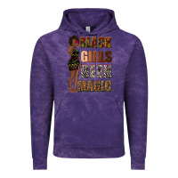 Cloud Purple black girls been magic Vintage Hoodie - texasbilliewilder