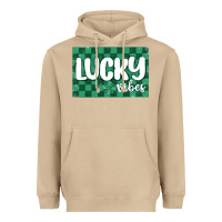 Mushroom lucky vibes Heavyweight Hoodie - MaliasSmallBusiness
