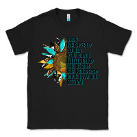 Black sunflower they whispered to her Classic Tee - AdoDesignShop