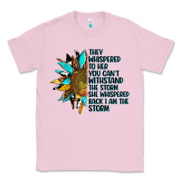 Bubblegum Pink sunflower they whispered to her Classic Tee - AdoDesignShop