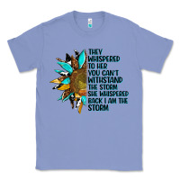 Colony Blue sunflower they whispered to her Classic Tee - AdoDesignShop